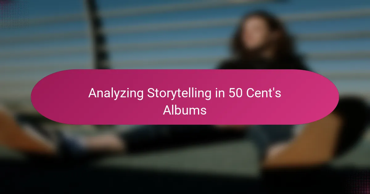 Analyzing Storytelling in 50 Cent's Albums